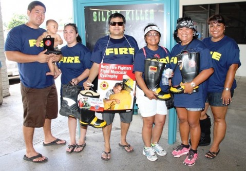 Pearl City Shopping Center hosts MDA "FILL THE BOOT" Fundraiser